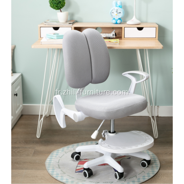 Chaise de bureau à domicile avec repose-pieds pour enfants